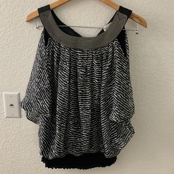 MaxMara Silk Beaded Sleeveless Top - Picture 8 of 8